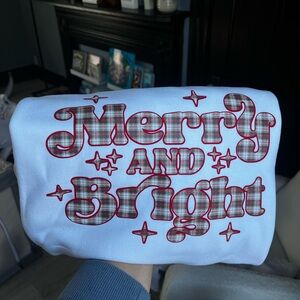 Merry and Bright Graphic Sweatshirt